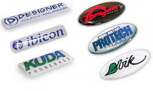 3D Domed Stickers