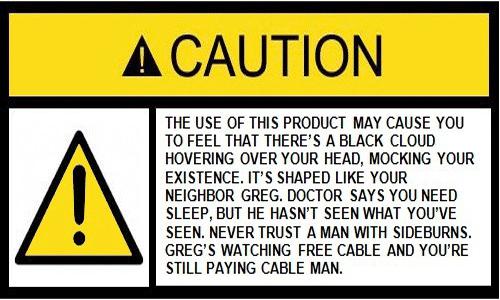 Warning-security-label